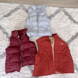 puffer vests!